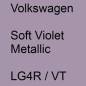 Preview: Volkswagen, Soft Violet Metallic, LG4R / VT.